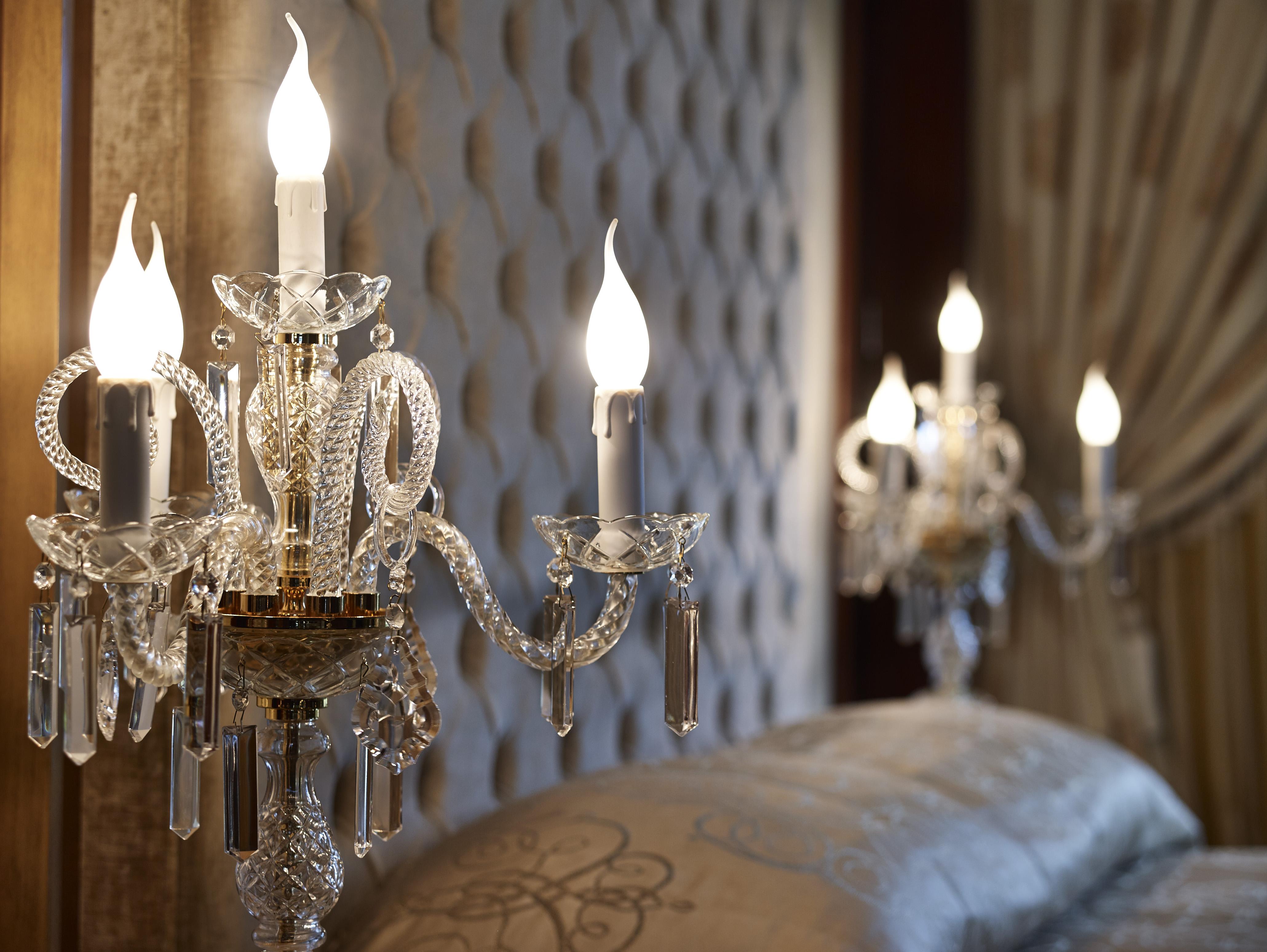 Grand Serai Congress And Spa Janina Zewnętrze zdjęcie Wall lights